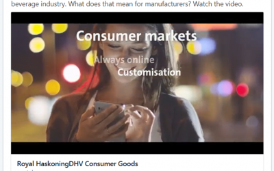 Consumer Goods movie/trailer Royal HaskoningDHV