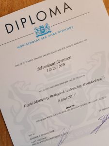 Diploma "Digital Strategische Marketing & Leiderschap (post-doc opleiding)